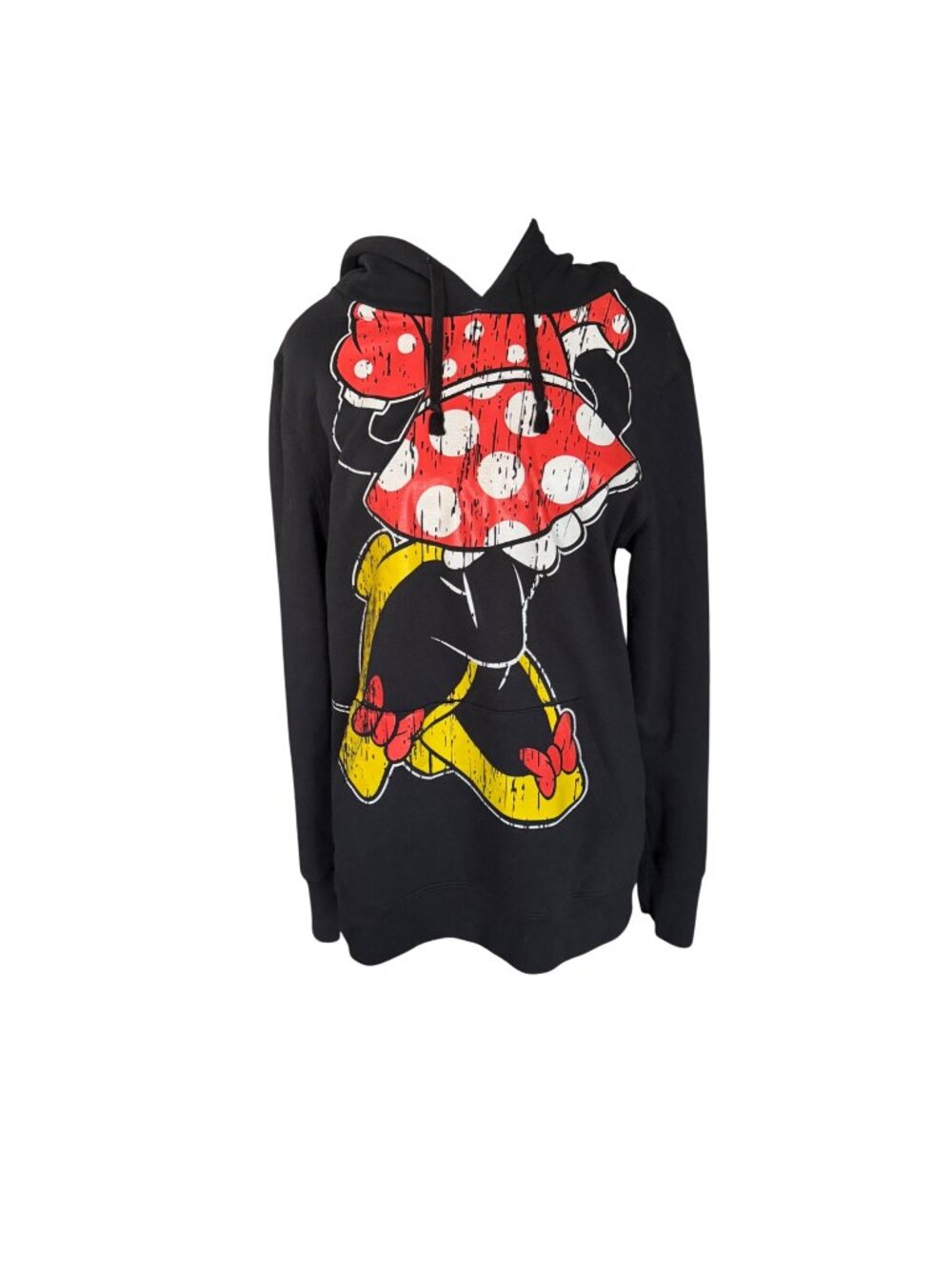 Disney Parks Minnie Mouse Hoodie With Ears & Bow Size M